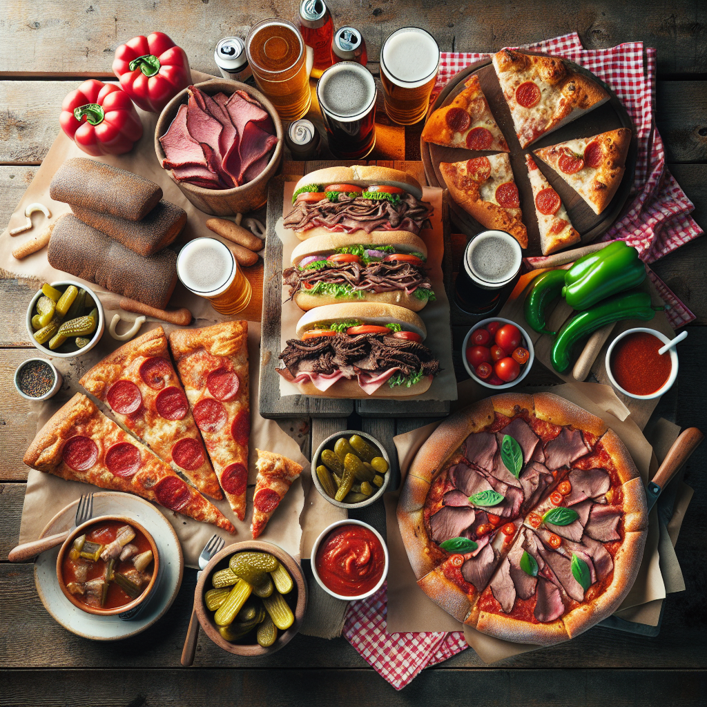 Restaurant menu and quality ingredients